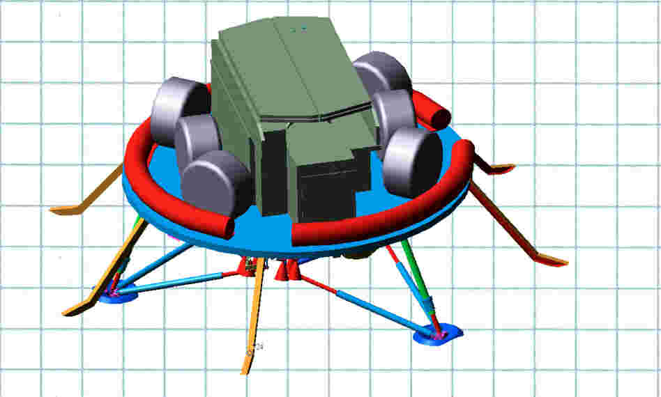 Legs. Too unstable; rover will tip over.