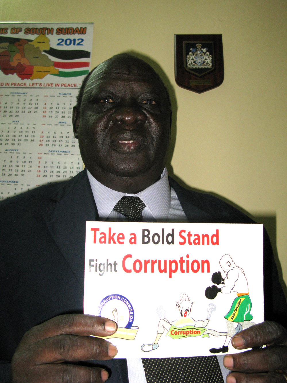 Justice John Gatwech, chairman of the South Sudan Anti-Corruption Commission, says his organization is doing its best to track stolen assets, but it lacks trained investigators and prosecutorial power.