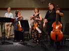 Jack Ashworth, Tina Chancey, Lisa Terry and Phillip Serna perform Sunday during the closing banquet of the weeklong conclave at the University of Delaware in Newark, Del. Jack Ashworth, Tina Chancey, Lisa Terry and Phillip Serna perform Sunday during the closing banquet of the weeklong conclave at the University of Delaware in Newark, Del.