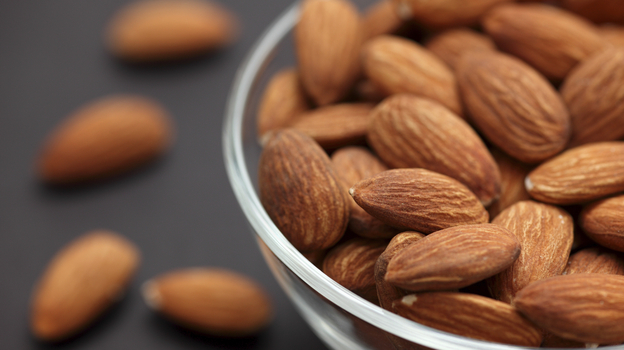 Almonds may have 20 percent less calories than previously thought. (iStockphoto.com)