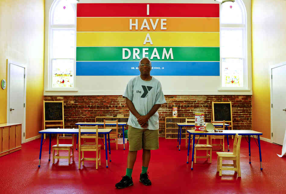 Robert "Pete" Edwards is a registered Republican who argues that Obama has not done enough for the black community. Edwards' grandson, Michael Bailey, 2, was the last baby baptized in the historic St. Paul's church, before the building was sold and turned into a community center.
