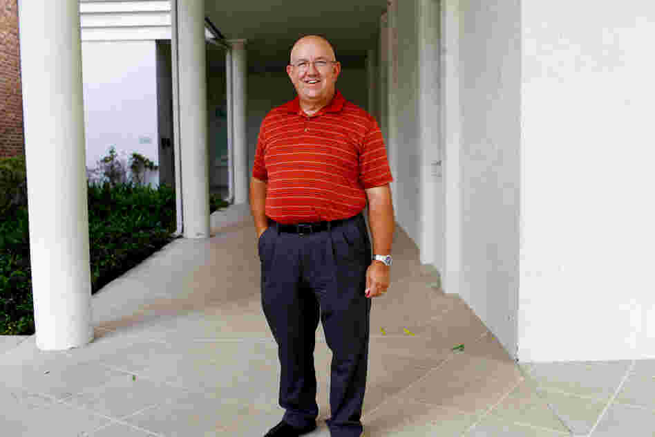 Claude Walker has been a pastor for 40 years and started working at the First Baptist Church in Plant City, Fla., three years ago. He supports Mitt Romney because of his family values.