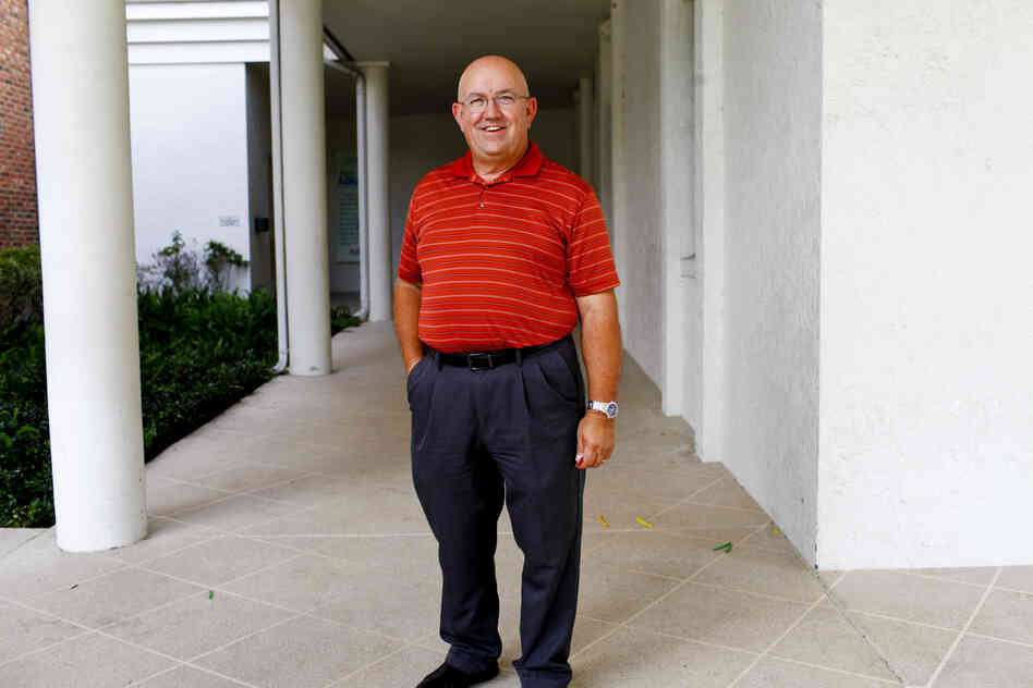Claude Walker has been a pastor for 40 years and started working at the First Baptist Church in Plant City, Fla., three years ago. He supports Mitt Romney because of his family values.
