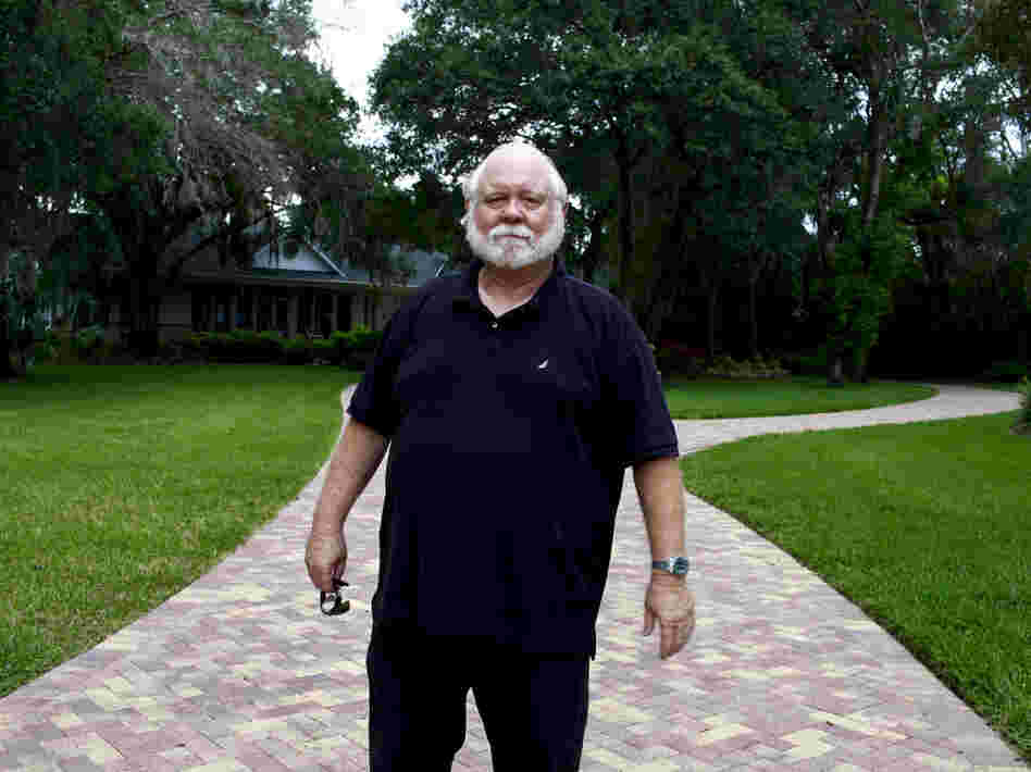 Roland Lamb and his wife live behind an automated gate across the street from the trailer park. The Lambs are malpractice lawyers. He voted for President Obama in 2008 and despite some frustrations will vote for him again.