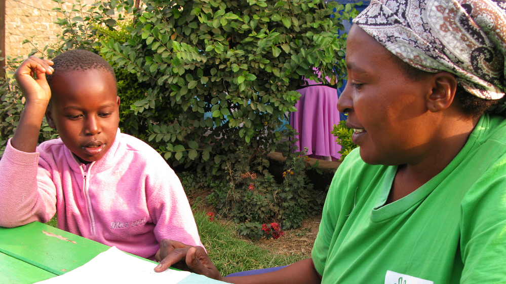 Alice Njeri found work, and her 10-year-old son Mike — who is physically and mentally disabled — received therapy and other services at a community center in Maai Mahiu, outside Nairobi, Kenya.