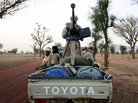 Militiaman from the Ansar Dine radical Islamic group ride on an armed vehicle between Gao and Kidal in northeastern Mali in June. Jihadists currently control the country's north. Militiaman from the Ansar Dine radical Islamic group ride on an armed vehicle between Gao and Kidal in northeastern Mali in June. Jihadists currently control the country's north.