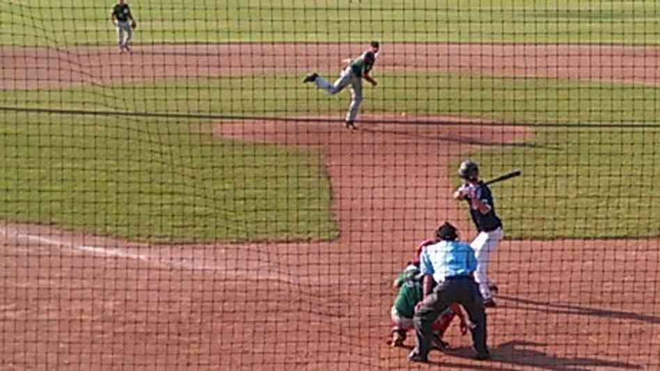Marathon baseball players in St. Louis. A recent game helped raise more than $150,000 for a local charity. Marathon baseball players in St. Louis. A recent game helped raise more than $150,000 for a local charity.