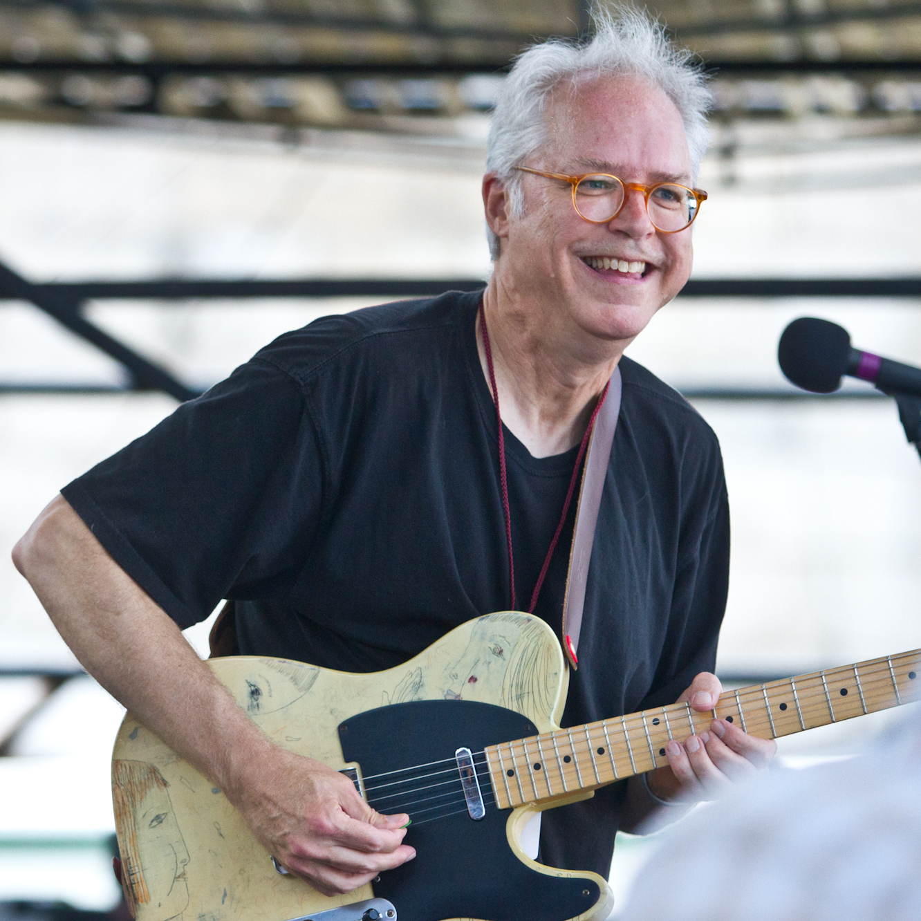 Bill Frisell performs at the 2012 Newport Jazz Festival.