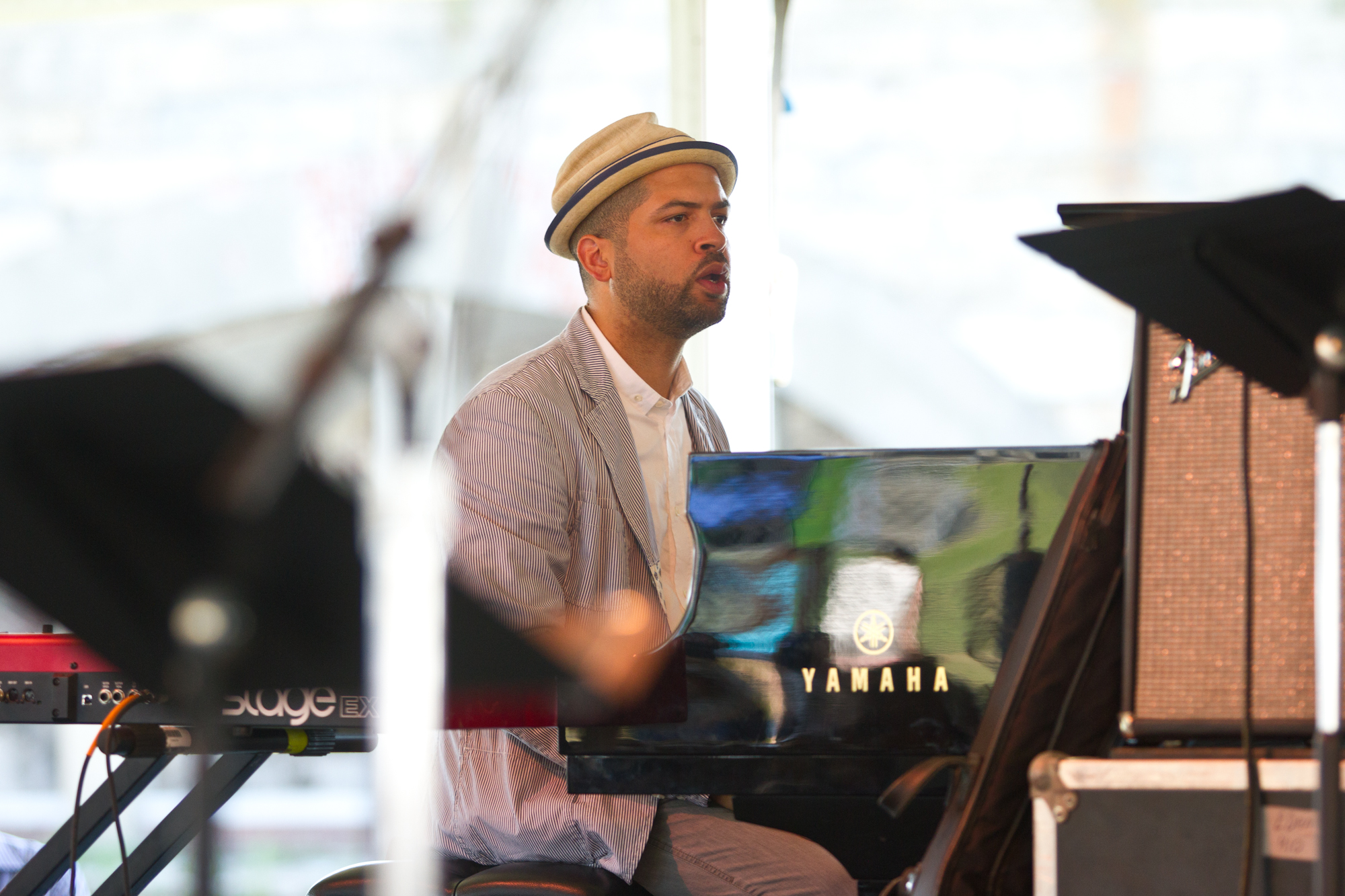 Jason Moran played with the Jack DeJohnette All-Stars, which prompted A Blog Supreme's Patrick Jarenwattananon tweet this song title pun: "Gangsterism on Narragansett Bay."