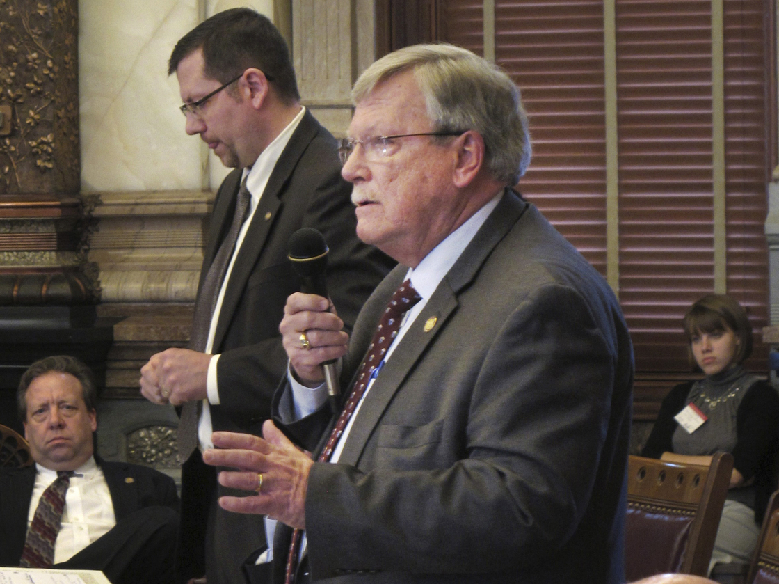 "We have met the enemy, and the enemy is us," says Kansas state Sen. Tim Owens, who's facing a tough re-election bid this Tuesday.