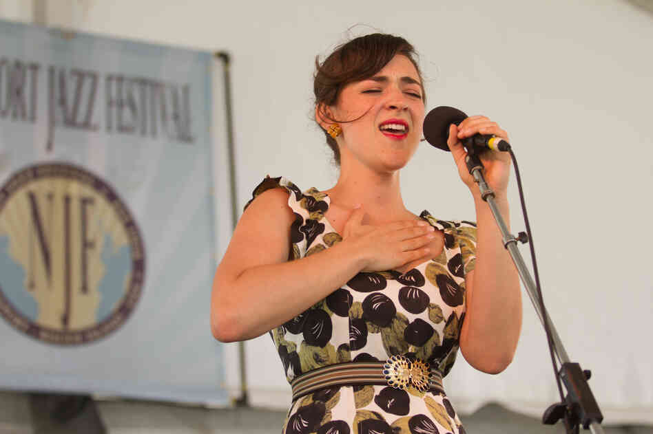 The folky singer-songwriter Becca Stevens was billed as a special guest with the duo of Lionel Loueke and Gretchen Parlato.