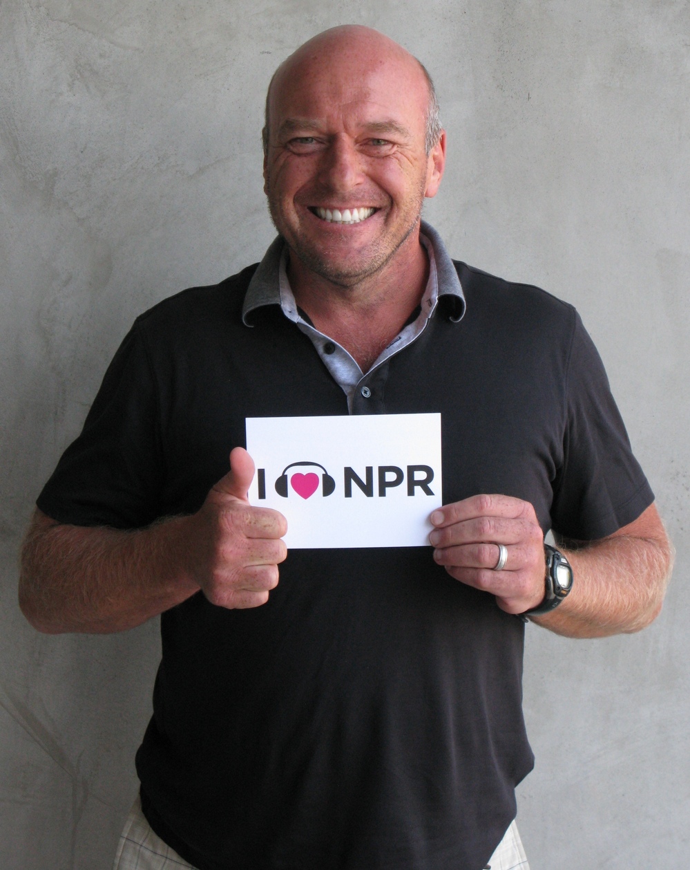 Dean Norris at NPR West.