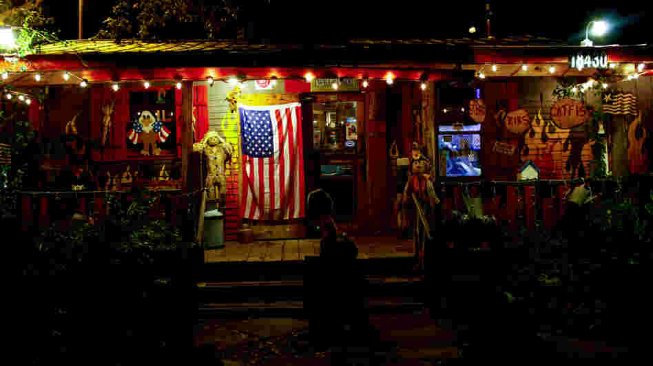 Business is down at Hot Rod's, due in part to the economy. Construction workers used to make up 50 percent of the restaurant's customers, but construction in the region stalled.