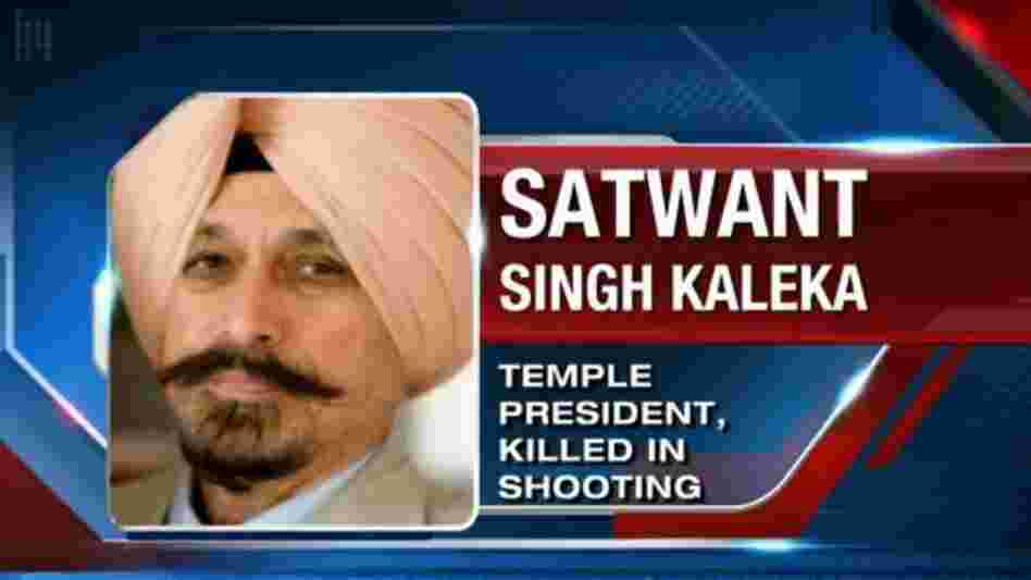 Satwant Singh Kaleka, in an image broadcast by Milwaukee's TMJ4-TV. Satwant Singh Kaleka, in an image broadcast by Milwaukee's TMJ4-TV.