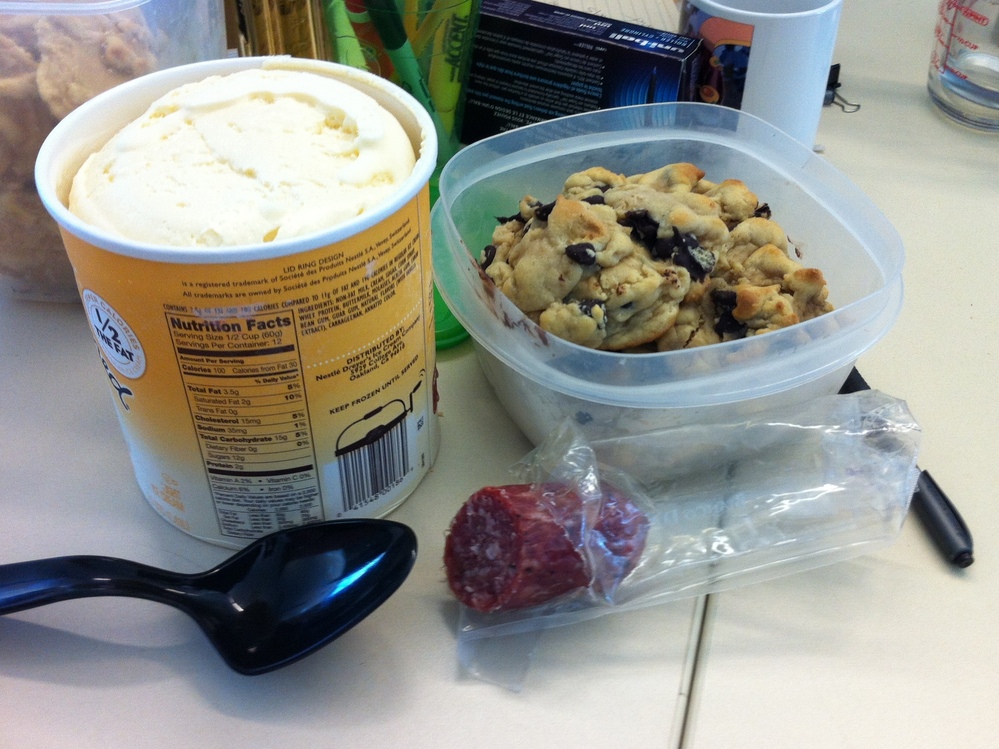Not all of these ingredients were used.