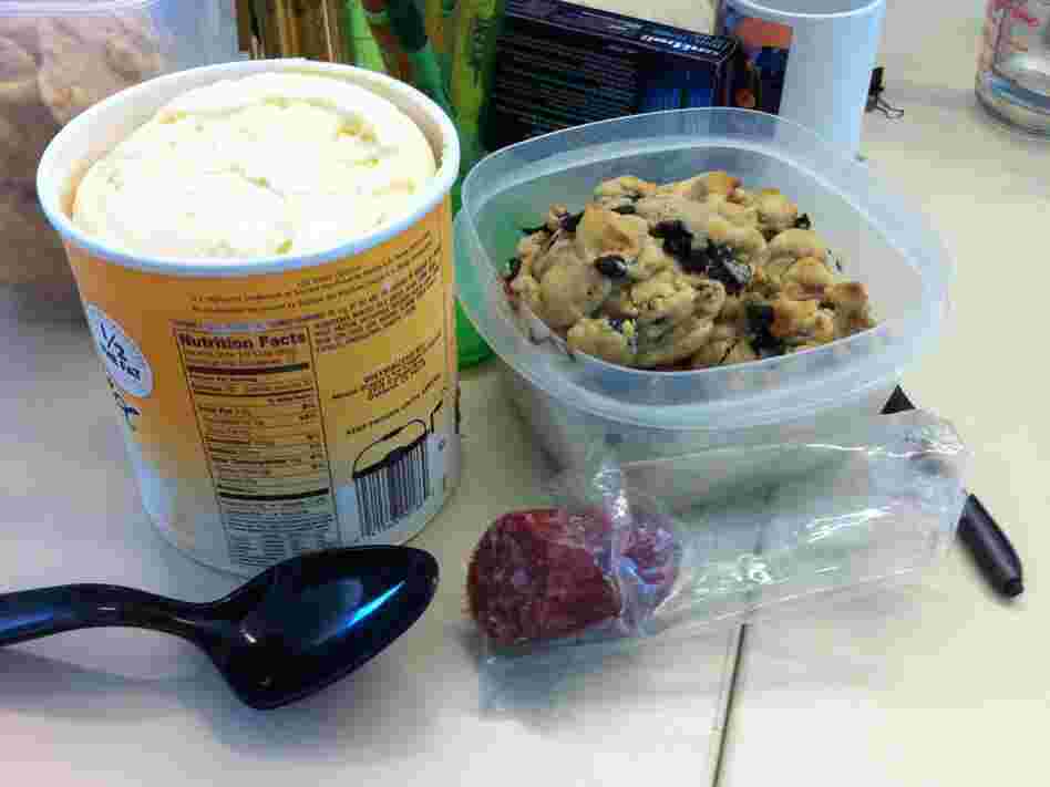 Not all of these ingredients were used.