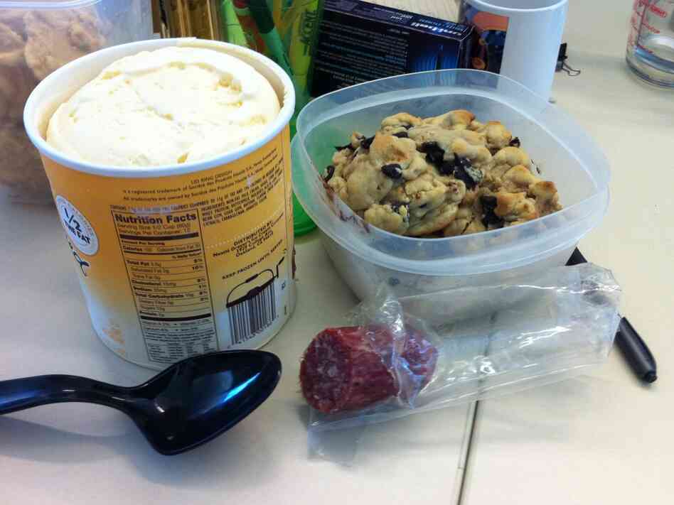 Not all of these ingredients were used.