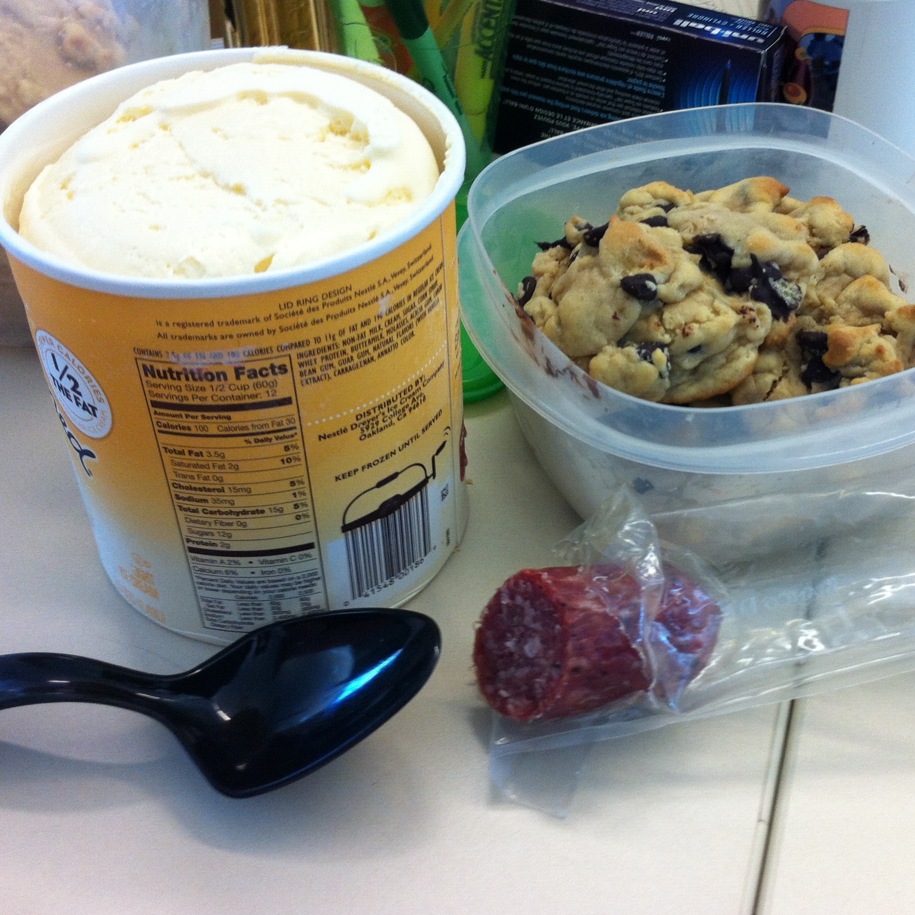 Not all of these ingredients were used.