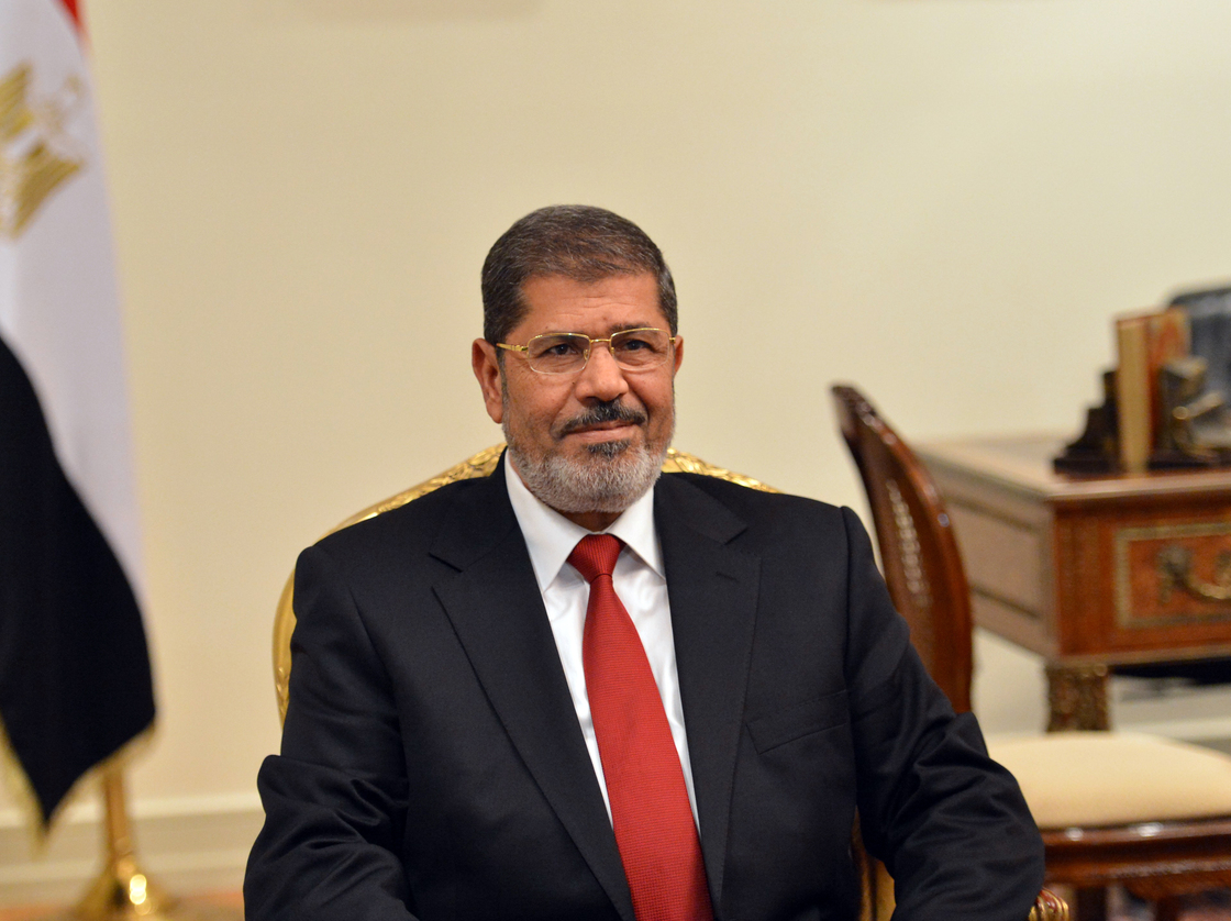Egyptian President Mohamed Morsi (shown here July 2) has said that he'll restore the country's security within his first 100 days in office.