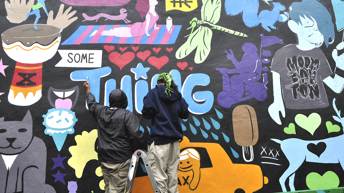 Painting the town in Washington, D.C.