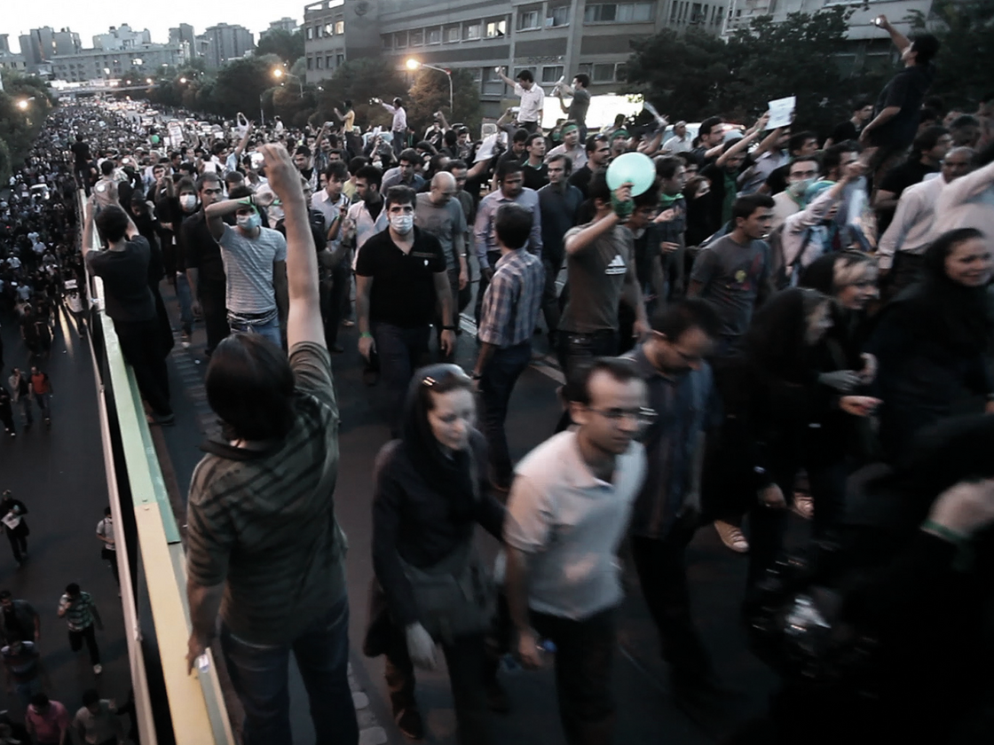 The protests were firmly stamped down by Mahmoud Ahmadinejad, who went on to win what were widely considered to be rigged elections.