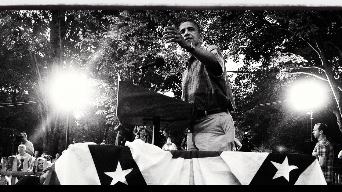 President Obama delivers remarks at a campaign event on July 5 in Parma, Ohio.
