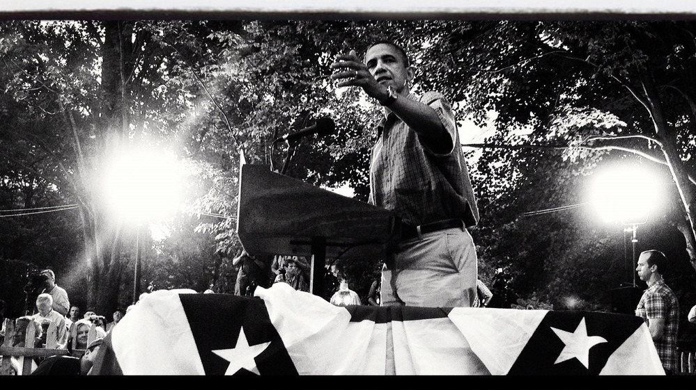 President Obama delivers remarks at a campaign event on July 5 in Parma, Ohio.