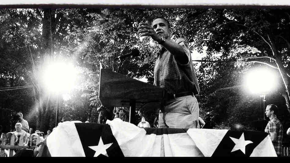 President Obama delivers remarks at a campaign event on July 5 in Parma, Ohio.