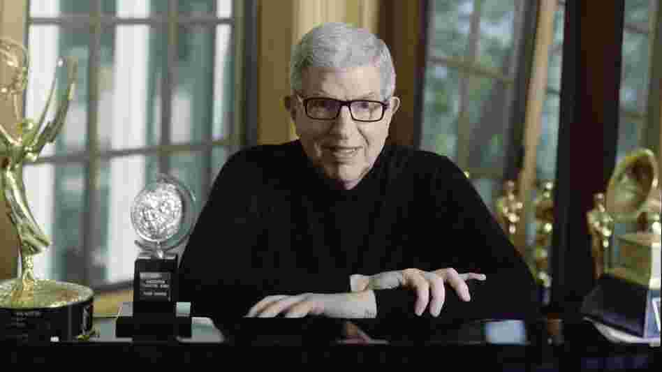 Marvin Hamlisch, with some of his many awards.