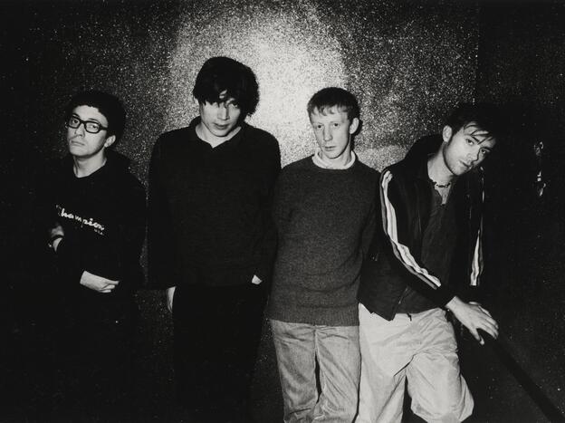 Blur, from left: Graham Coxon, Alex James, Dave Rowntree and Damon Albarn.