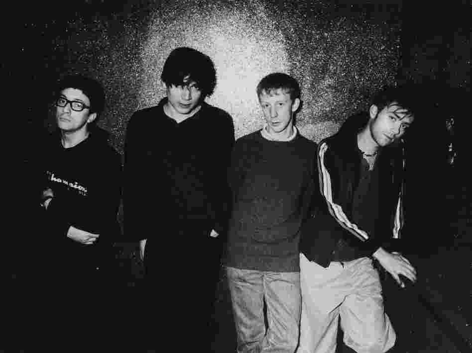 Blur, from left: Graham Coxon, Alex James, Dave Rowntree and Damon Albarn.