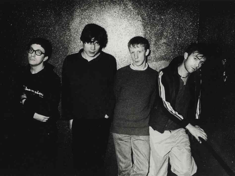 Blur, from left: Graham Coxon, Alex James, Dave Rowntree and Damon Albarn.