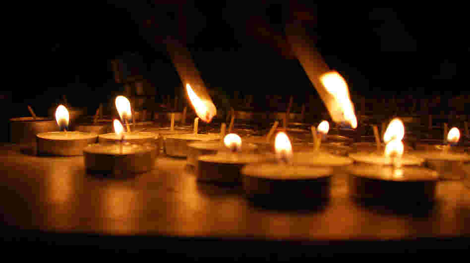 In Brookfield, Wis., on Monday members of a Sikh community held a candle-light vigil for those who were killed and injured.