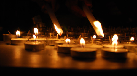 In Brookfield, Wis., on Monday members of a Sikh community held a candle-light vigil for those who were killed and injured. In Brookfield, Wis., on Monday members of a Sikh community held a candle-light vigil for those who were killed and injured.