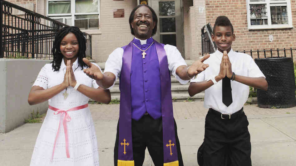 In Spike Lee's Red Hook Summer, Flik (Jules Brown, right) moves in with his bishop grandfather (Clarke Peters) for the summer and meets Chazz (Toni Lysaith). The movie is another in a string of Brooklyn-set stories from Lee. In Spike Lee's Red Hook Summer, Flik (Jules Brown, right) moves in with his bishop grandfather (Clarke Peters) for the summer and meets Chazz (Toni Lysaith). The movie is another in a string of Brooklyn-set stories from Lee.