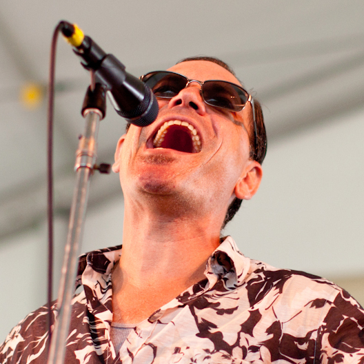 Kurt Elling performs at the 2012 Newport Jazz Festival.