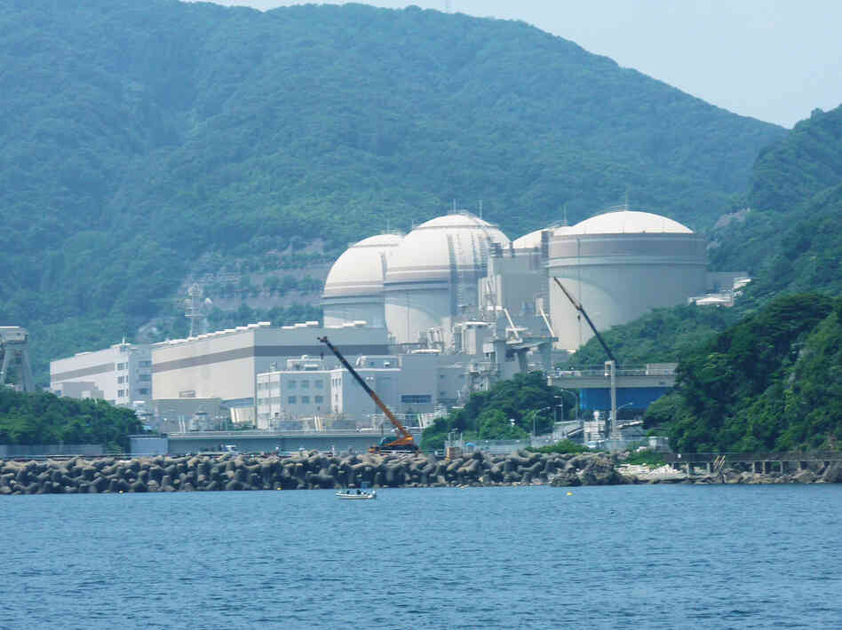 The Japanese government shut down all of the country's nuclear reactors after Fukushima. It recently restarted two of them at the power plant in Ohi (shown here on July 26), along the Sea of Japan.
