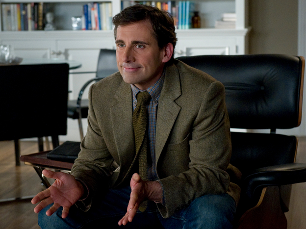 Steve Carell plays Dr. Bernard Feld, Kay and Arnold's marriage counselor. The therapy scenes between the three go on for longer than expected and play like chamber pieces for the theater.