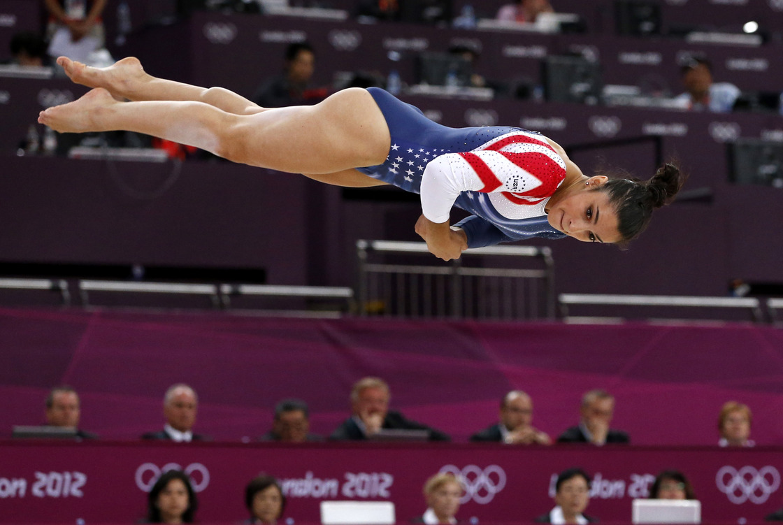 Gymnast Aly Raisman became the first American woman to win a gold in the floor exercise, with her victory at the London 2012 Games.