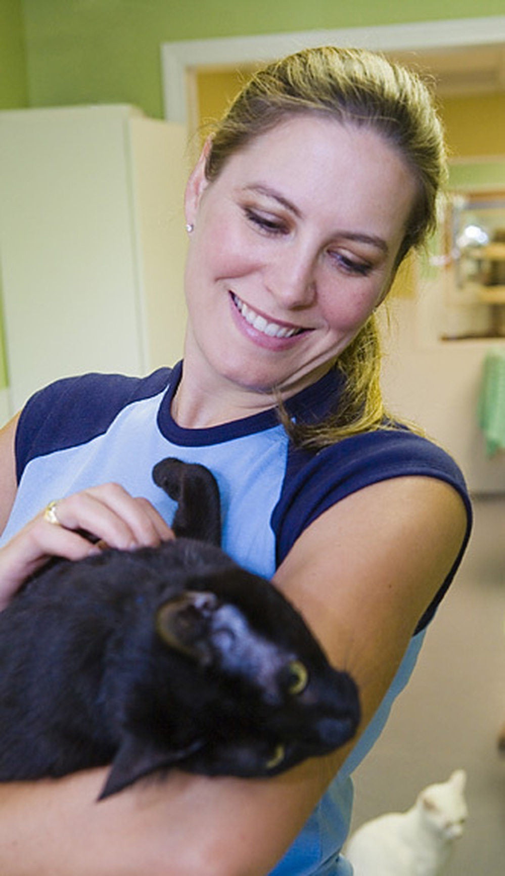 Samantha Shelton of Furkids, an Atlanta-based animal shelter.