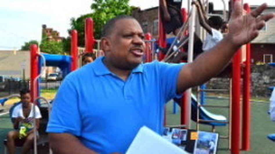 Tim Bridges at Warwick Park. Tim Bridges at Warwick Park.
