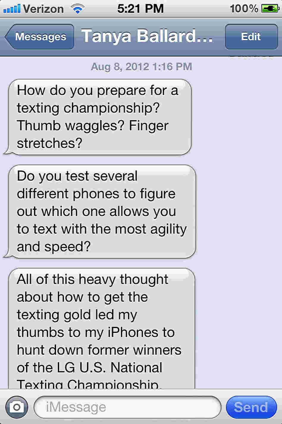 A screengrab of the beginning of the story. A screengrab of the beginning of the story.