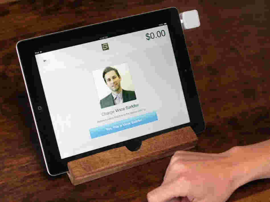Square allows merchants to accept payments automatically from recognized registered customers.