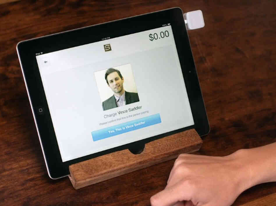 Square allows merchants to accept payments automatically from recognized registered customers.
