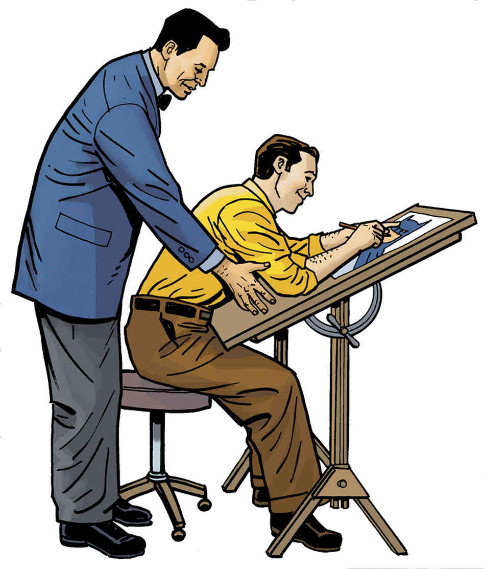 Bill Finger (left) helped create the Batman we know today, including his iconic costume, his tragic backstory, and many of his adversaries.