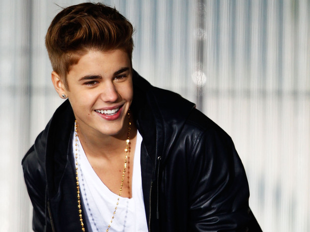 Justin Bieber was raised in Stratford, Ontario. When he returned to the town and played at his old busking spot outside the Avon Theatre, NPR's Bob Mondello was sitting six blocks away, oblivious.