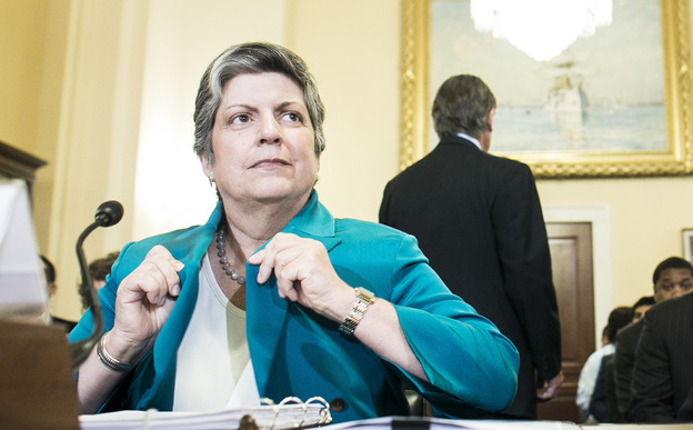 Homeland Security Secretary Janet Napolitano.
