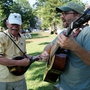 Members of CABOMA, the Capitol Area Bluegrass and Old-time Music Association, perform in Arlington, Va.