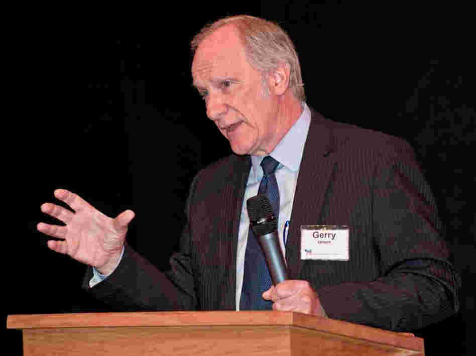 J. Gerald Hebert speaks to the Alexandria, Va., Democratic Committee in 2011. The attorney specializes in helping governments "bail out" from federal oversight of their local elections.