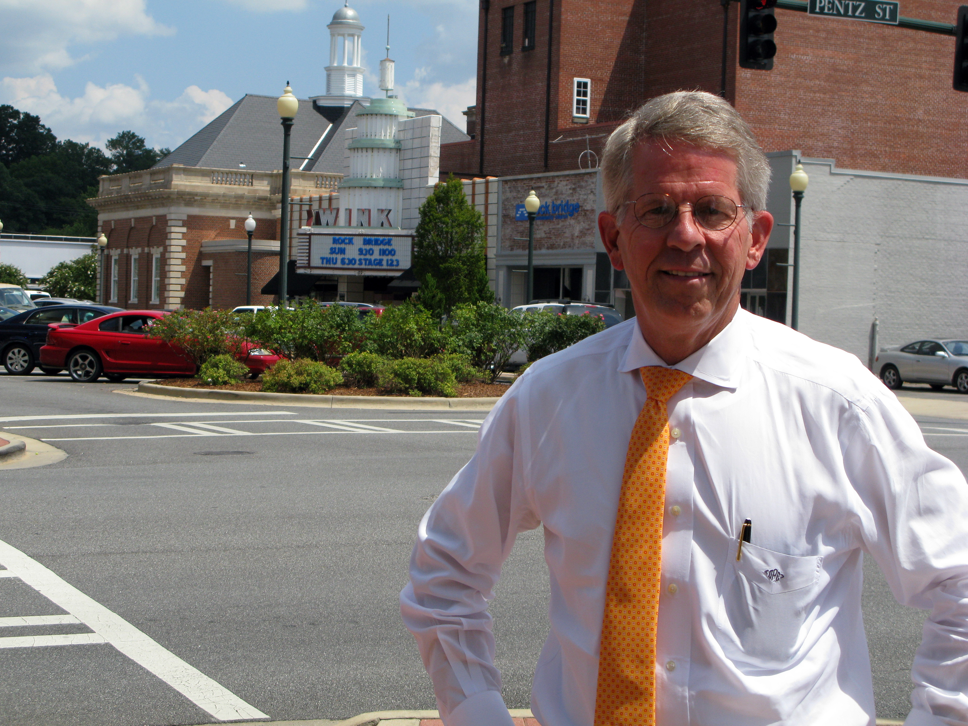 Dalton Mayor David Pennington says that attracting jobs is 'not as easy as people think.' (Image credit: NPR)